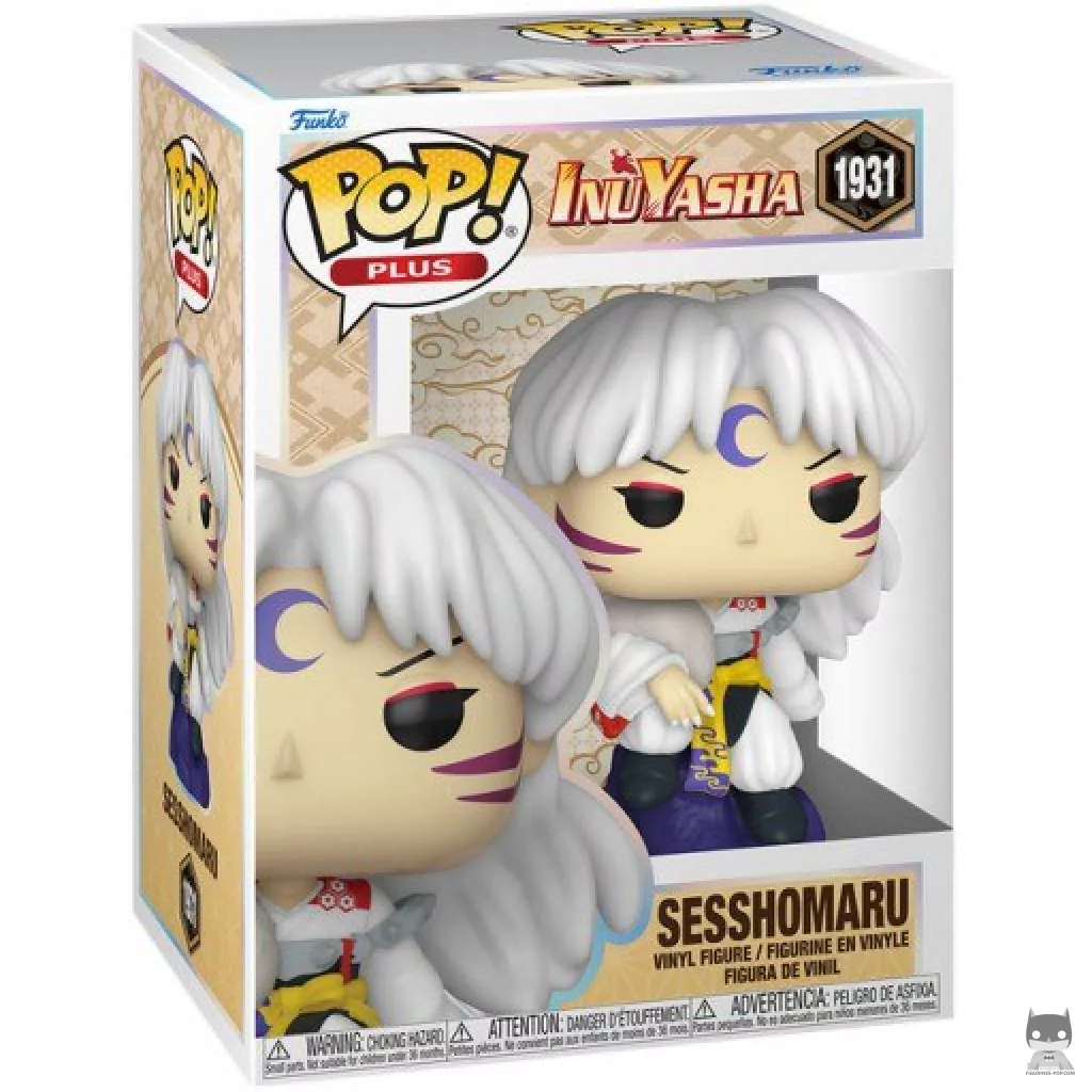 Sesshomaru Funko Pop! figure in its box