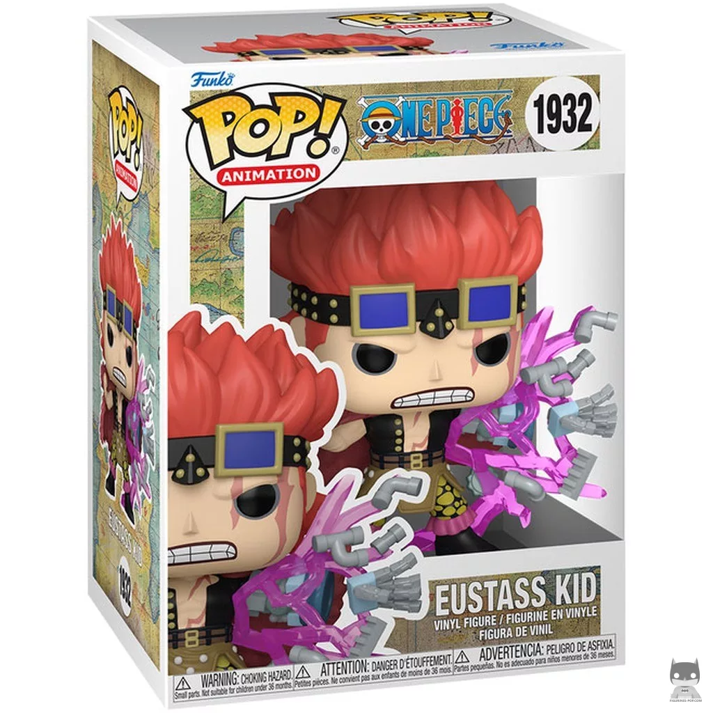 Eustass Kid (Awakening) Funko Pop! figure in its box