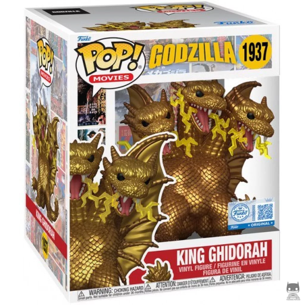 King Ghidorah (Gold) Funko Pop! figure in its box