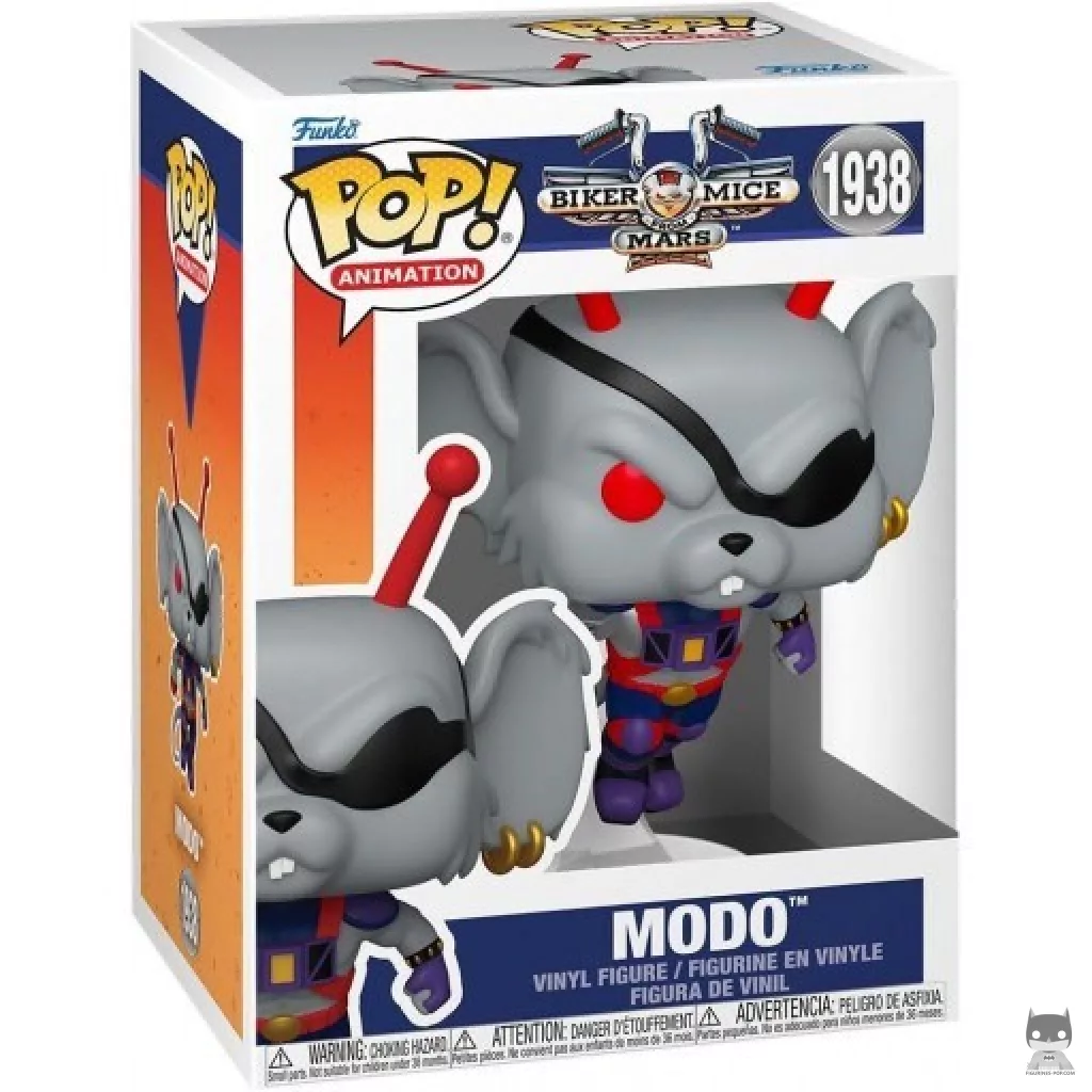 Modo Funko Pop! figure in its box