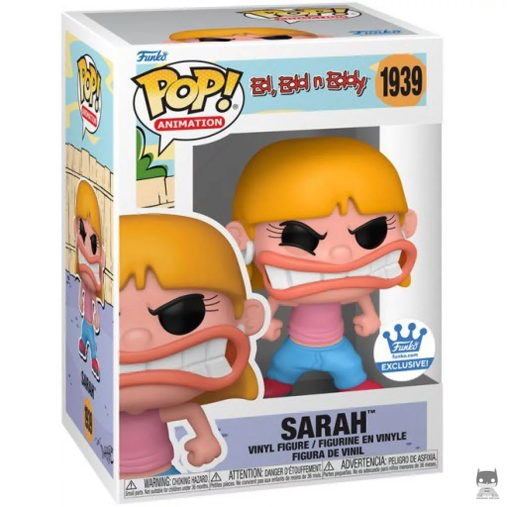 Sarah Funko Pop! figure in its box