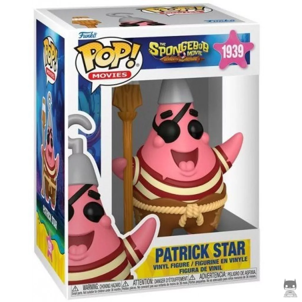 Patrick Funko Pop! figure in its box