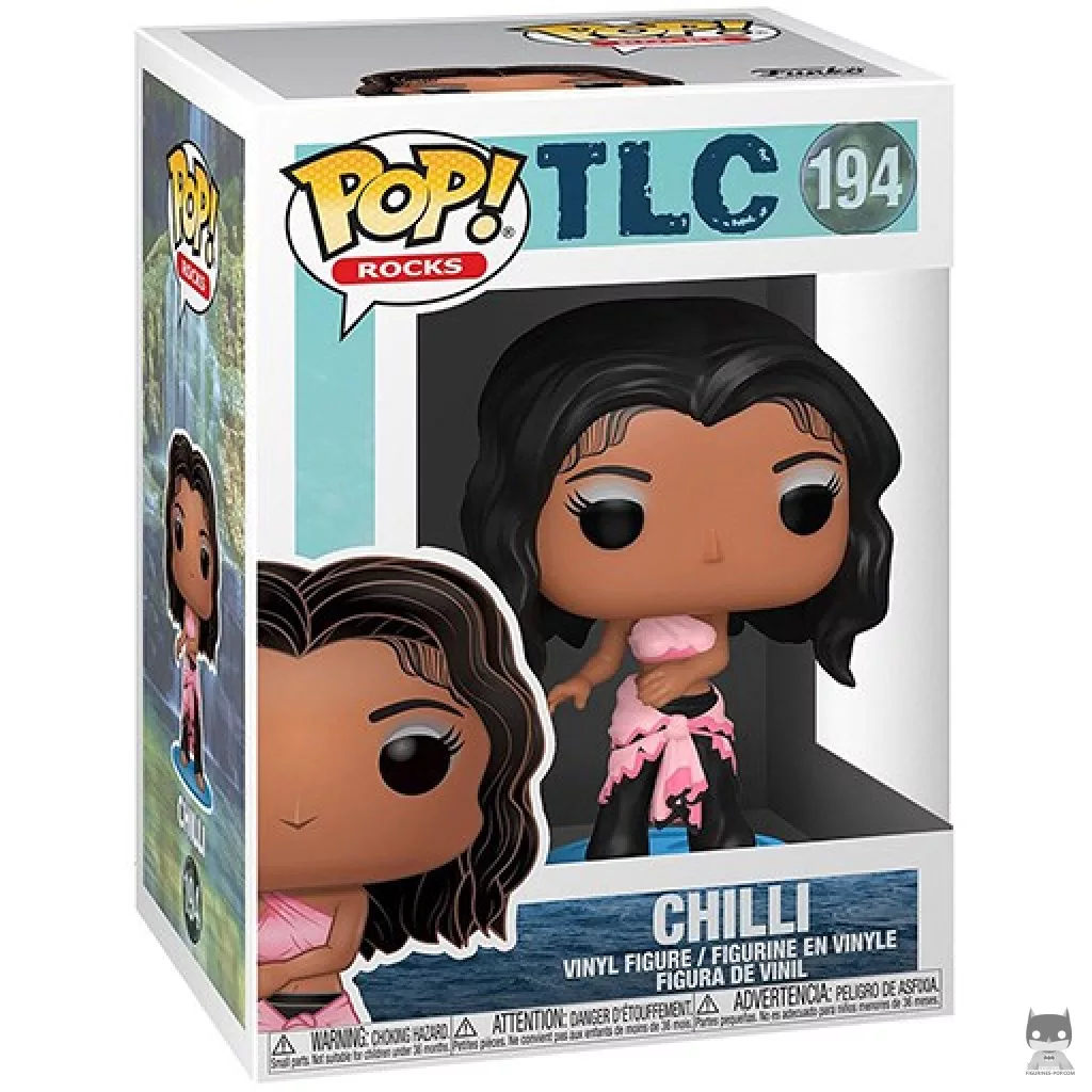 Chilli Funko Pop! figure in its box