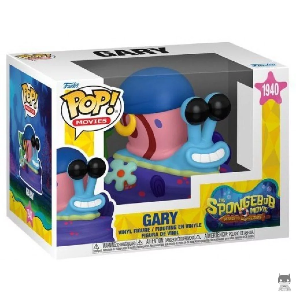 Gary Funko Pop! figure in its box