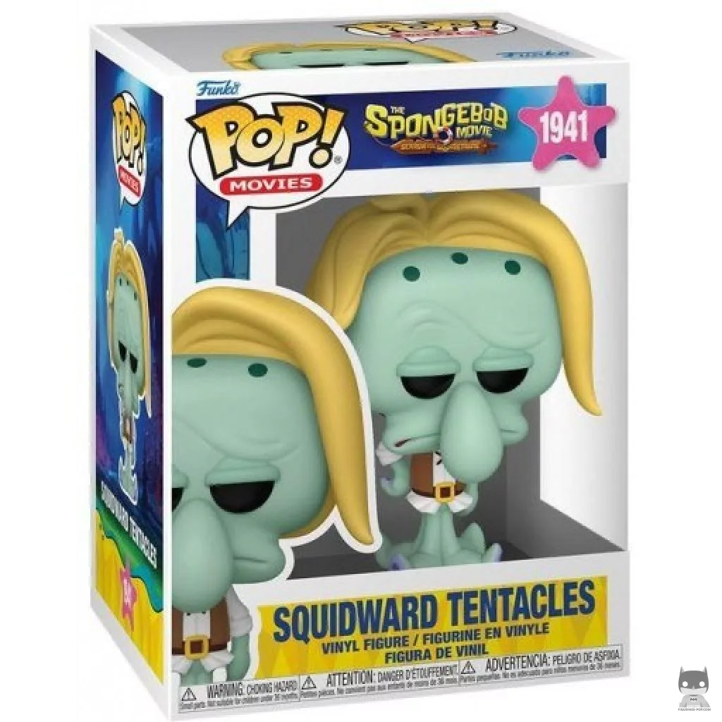 Squidward Funko Pop! figure in its box