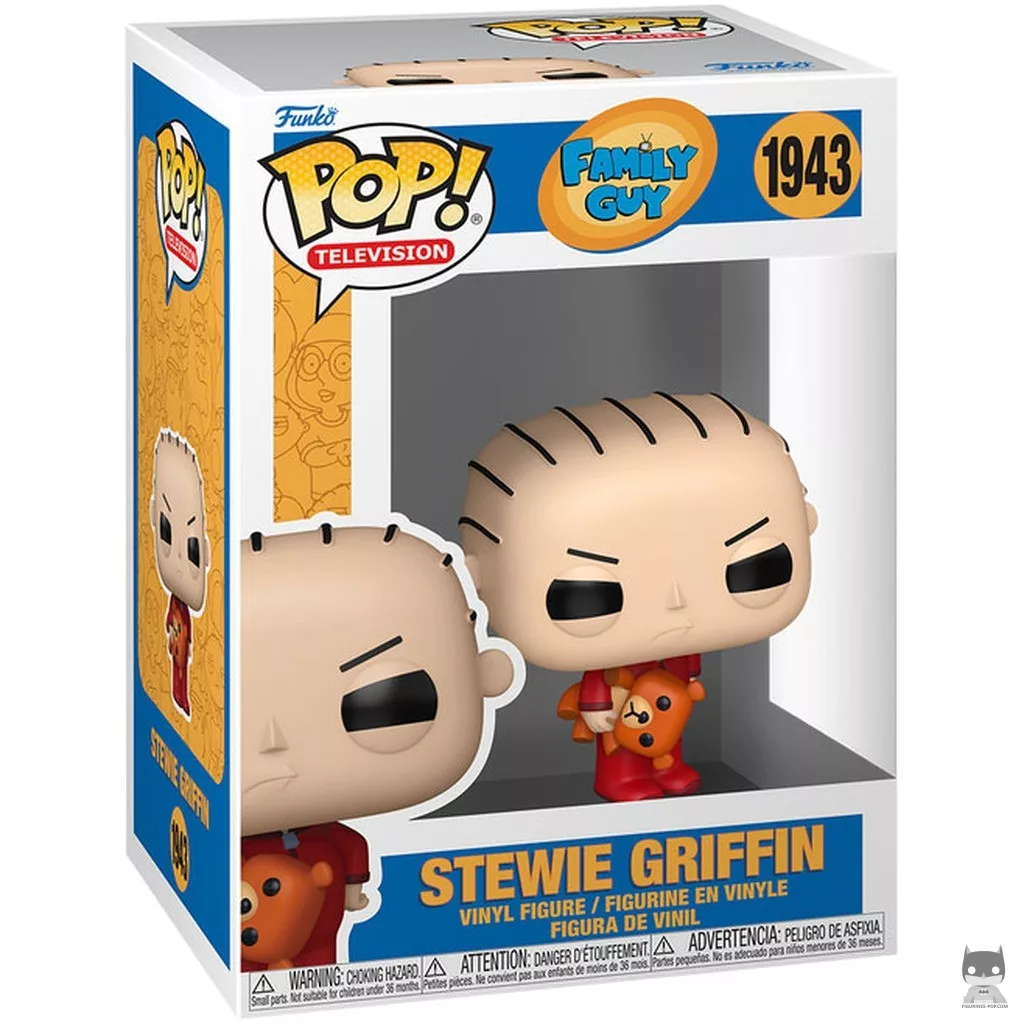 Stewie Griffin Funko Pop! figure in its box
