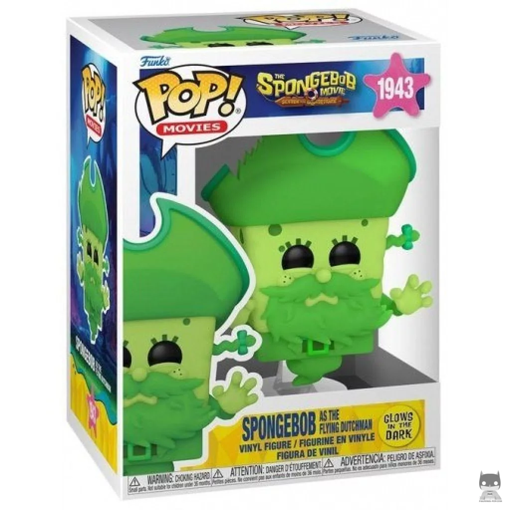 SpongeBob (Glow in the Dark) Funko Pop! figure in its box