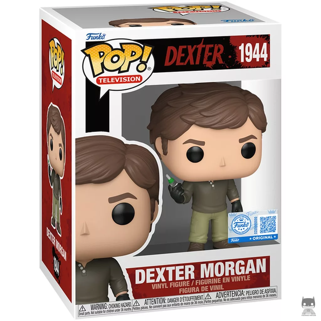 Dexter Morgan Funko Pop! figure in its box
