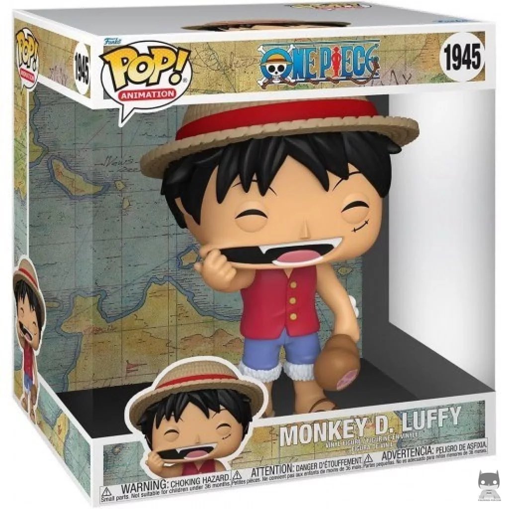 Monkey D. Luffy (SuperSized) Funko Pop! figure in its box