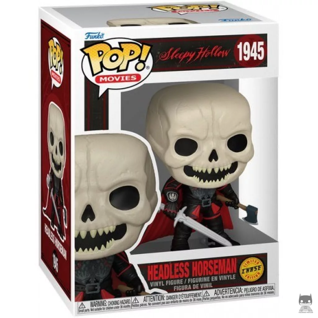 Headless Horseman (Chase) Funko Pop! figure in its box