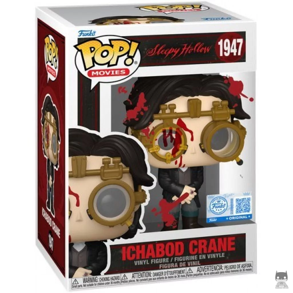Ichabod Crane (Bloody) Funko Pop! figure in its box
