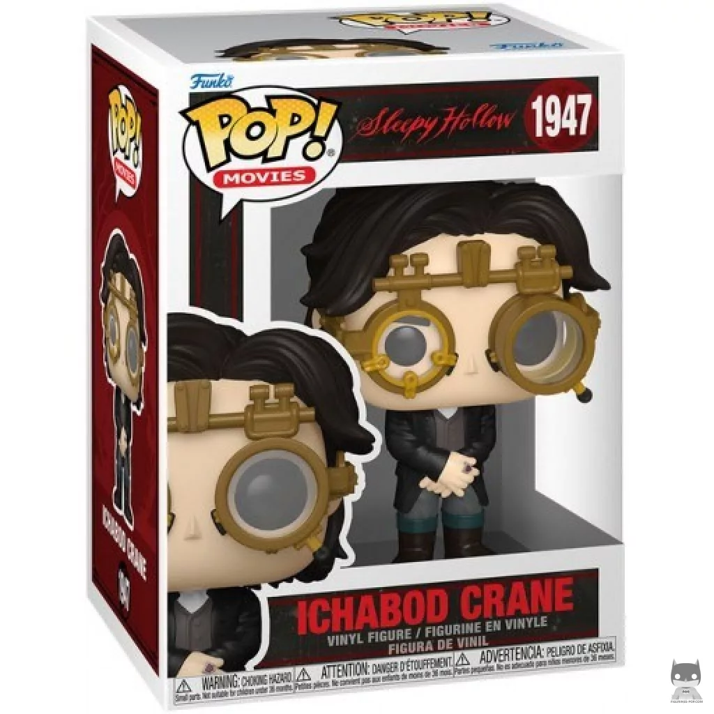 Ichabod Crane Funko Pop! figure in its box