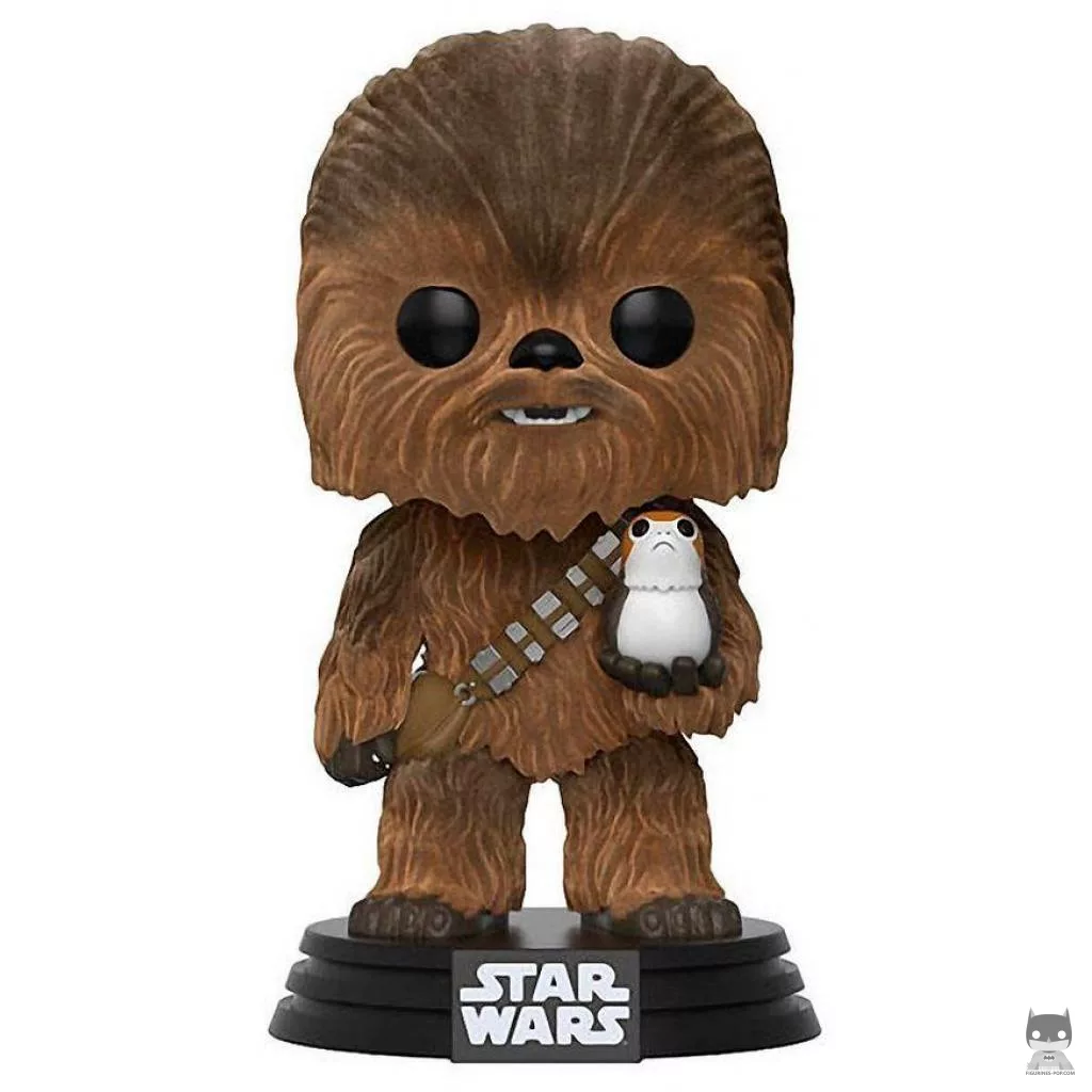 Chewbacca with Porgs (Flocked) Funko Pop! figure (Star Wars: Episode VIII, The Last Jedi)