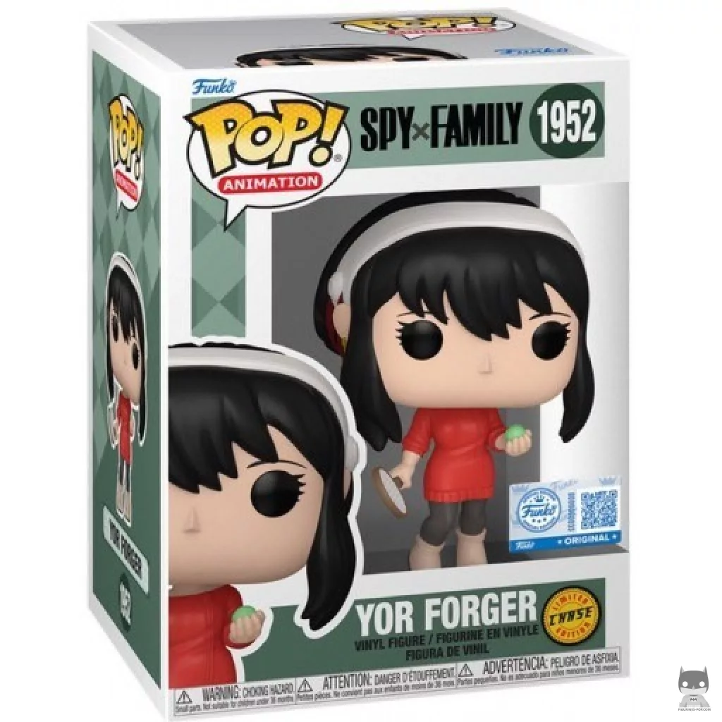 Yor Forger (Chase) Funko Pop! figure in its box