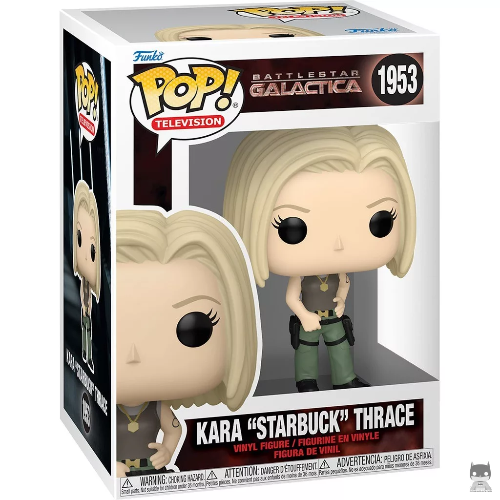 Kara "Starbuck" Thrace Funko Pop! figure in its box
