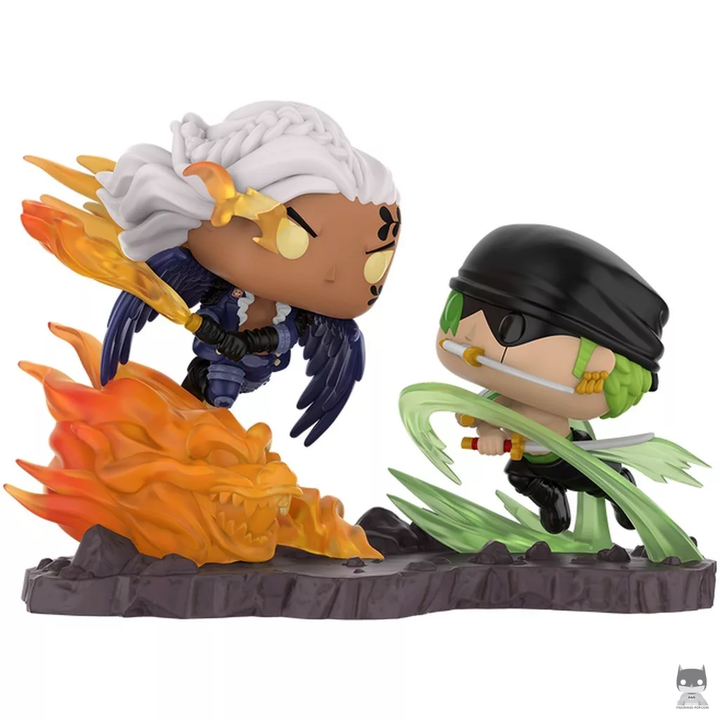 Roronoa Zoro vs. King Funko Pop! figure (One Piece)