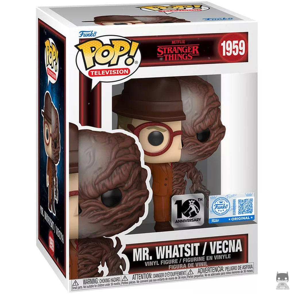 Mr. Whatsit / Vecna Funko Pop! figure in its box