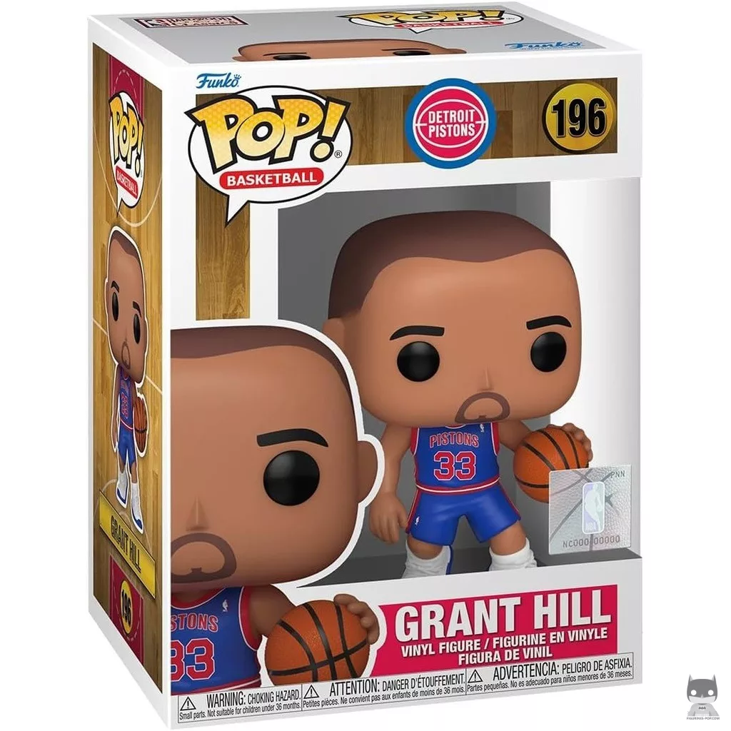 Grant Hill (Rookie Season) Funko Pop! figure in its box