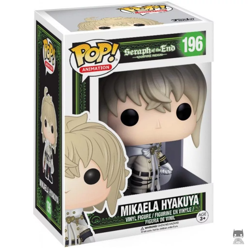 Mikaela Hyakuya Funko Pop! figure in its box