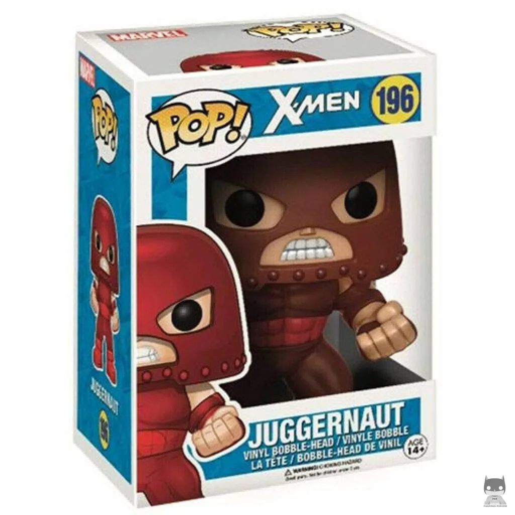 Juggernaut Funko Pop! figure in its box