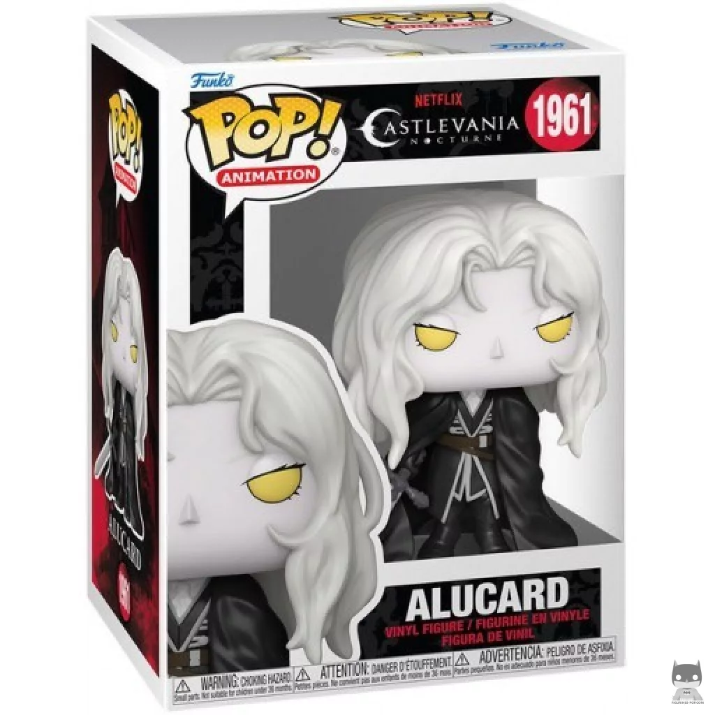 Alucard Funko Pop! figure in its box