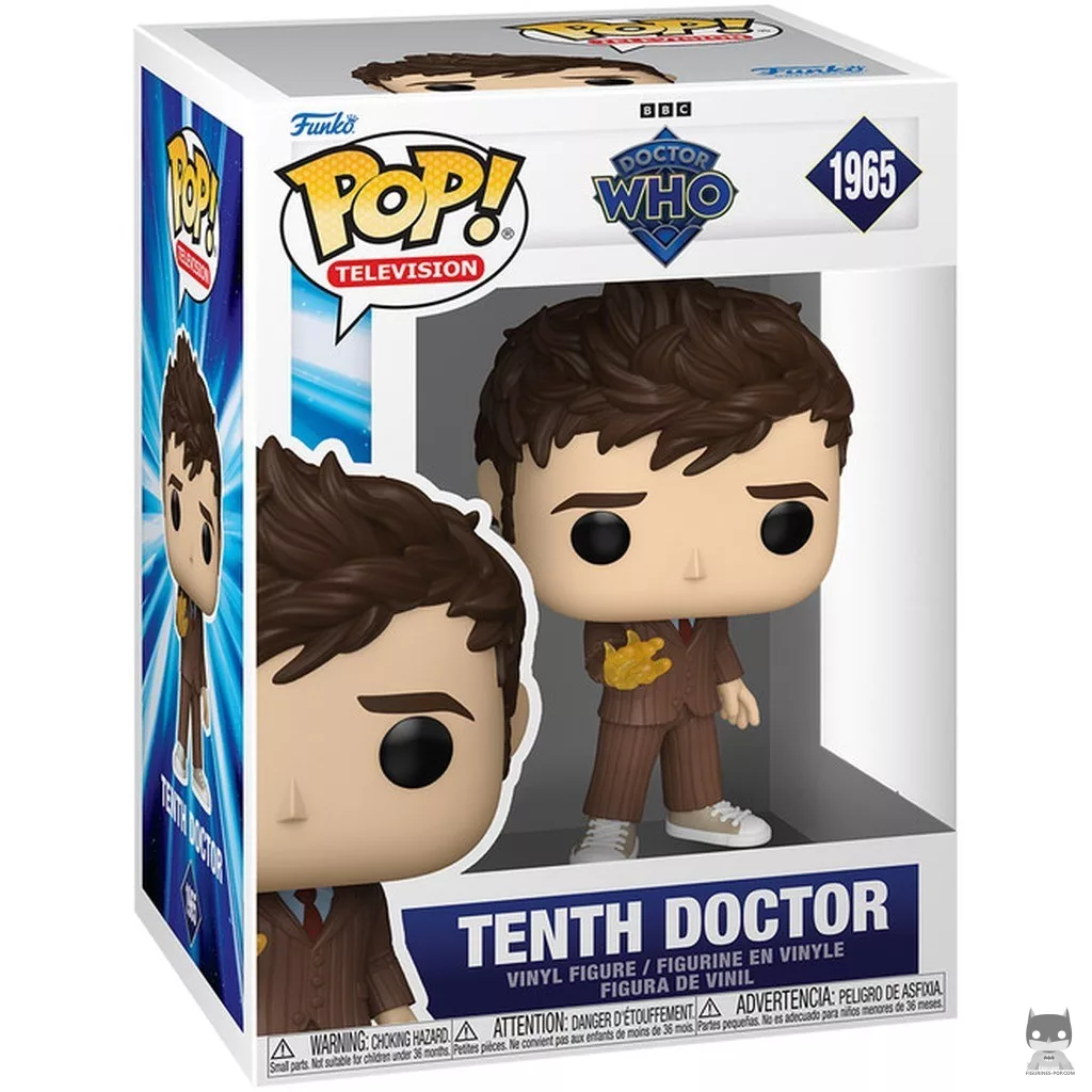 Tenth Doctor Funko Pop! figure in its box