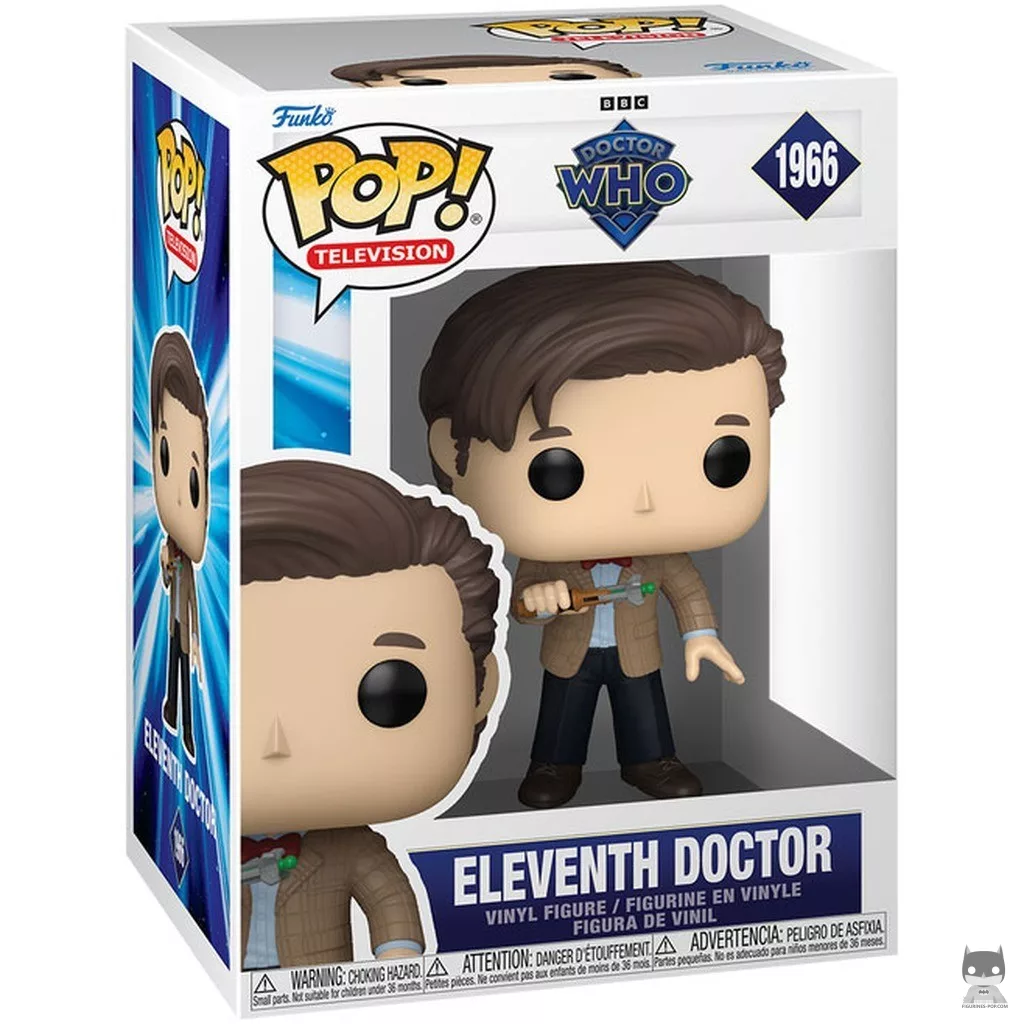 Eleventh Doctor Funko Pop! figure in its box