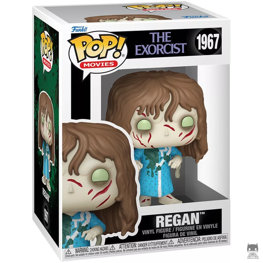 Regan Funko Pop! figure in its box