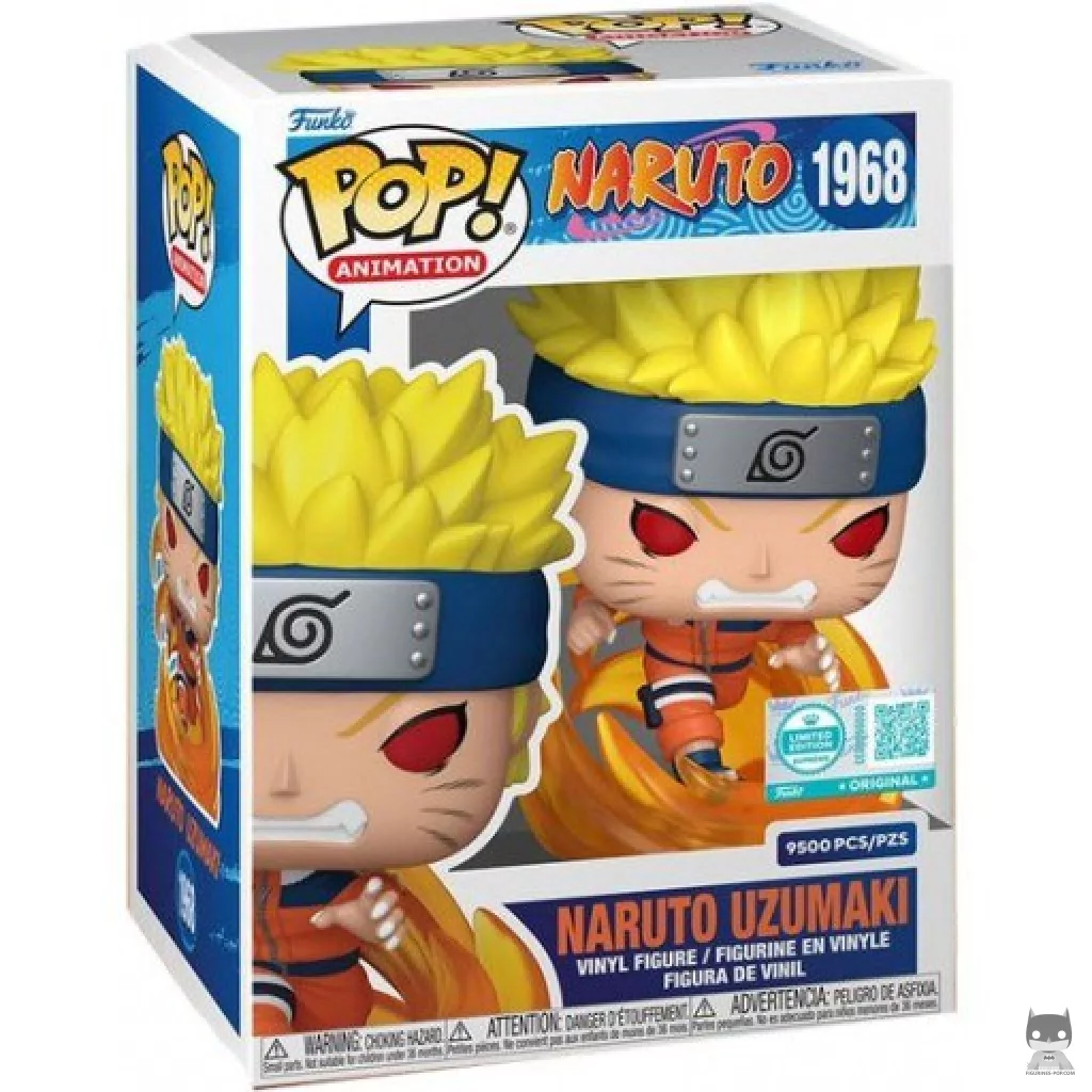 Naruto Uzumaki Funko Pop! figure in its box