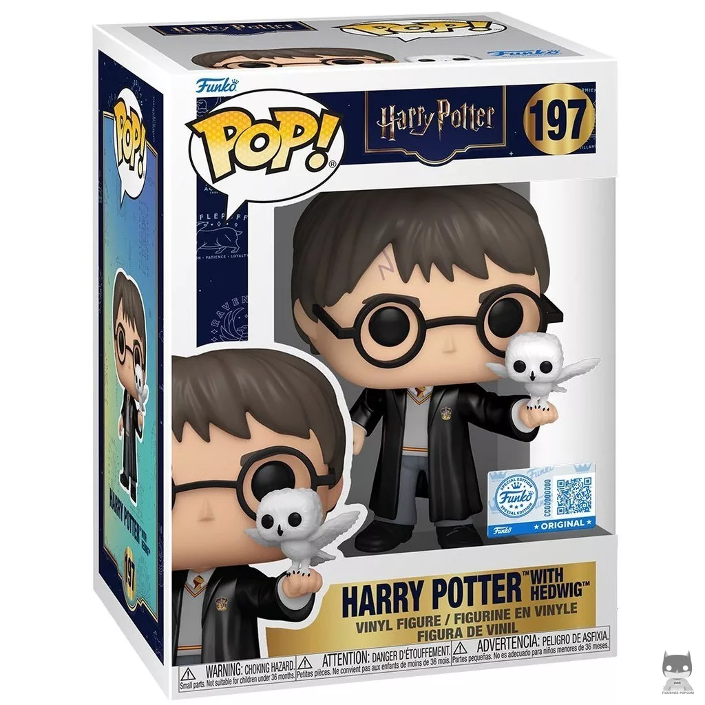 Harry Potter with Hedwig Funko Pop! figure in its box