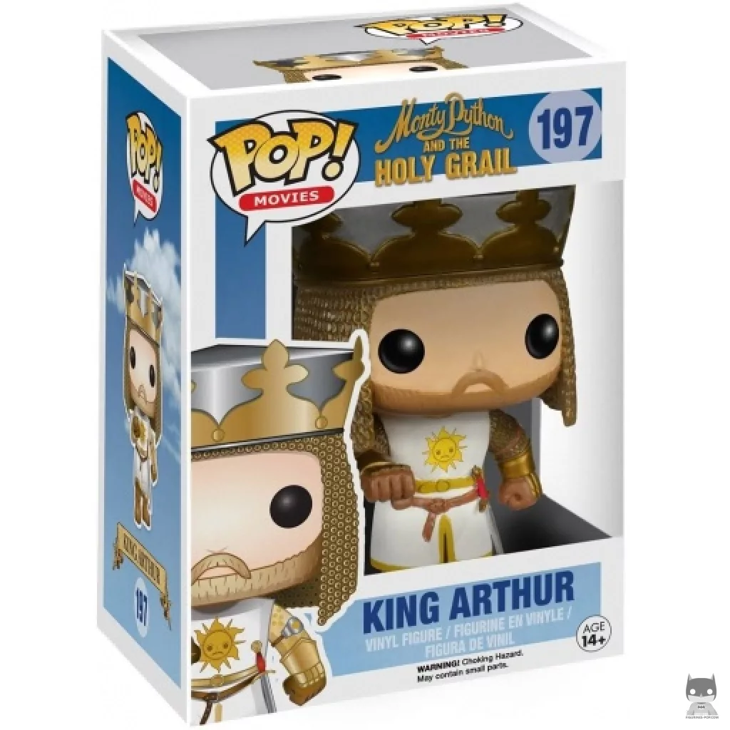 King Arthur Funko Pop! figure in its box