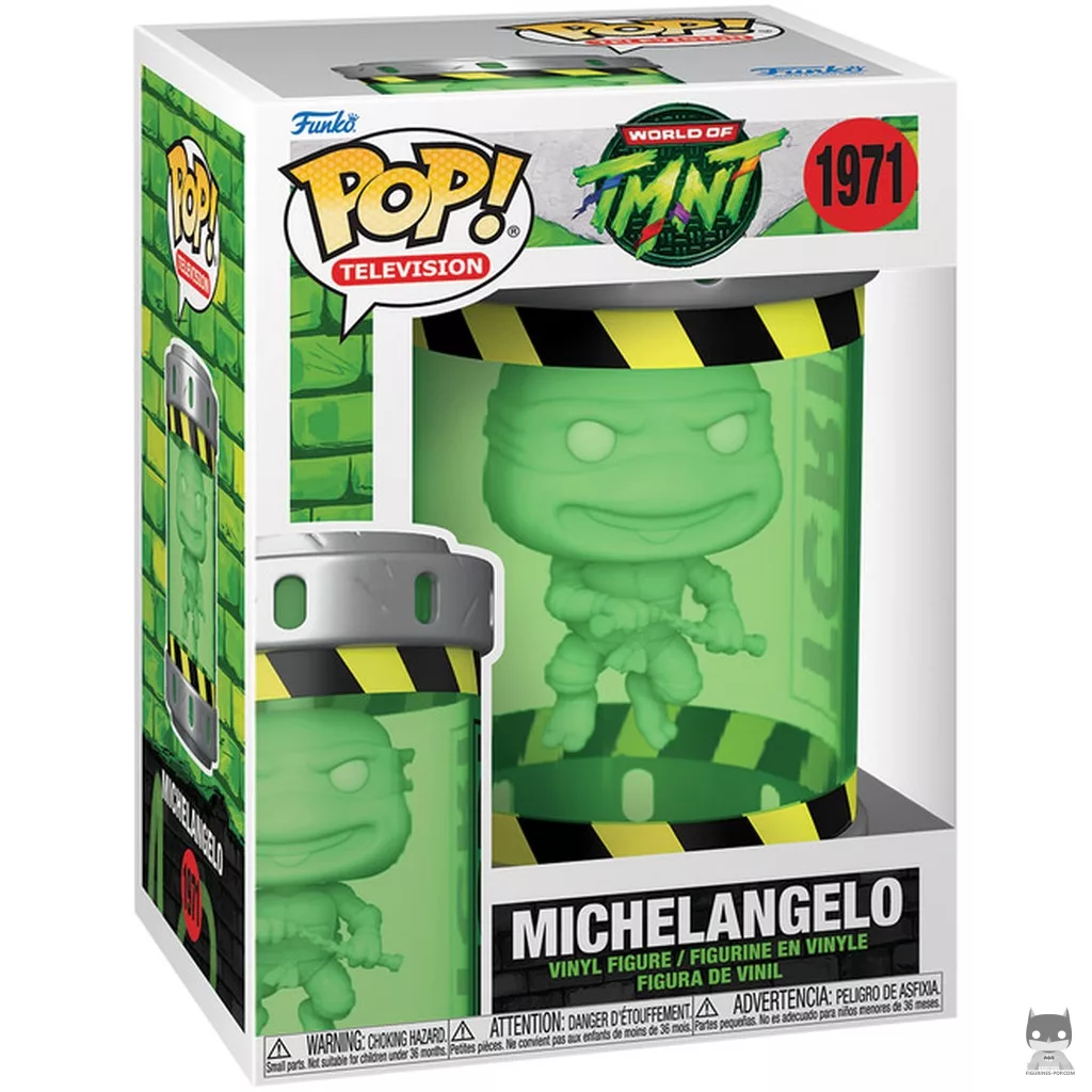 Michelangelo (Ooze Canister) Funko Pop! figure in its box