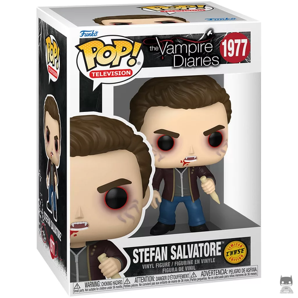 Stefan Salvatore (Chase & Bloody) Funko Pop! figure in its box
