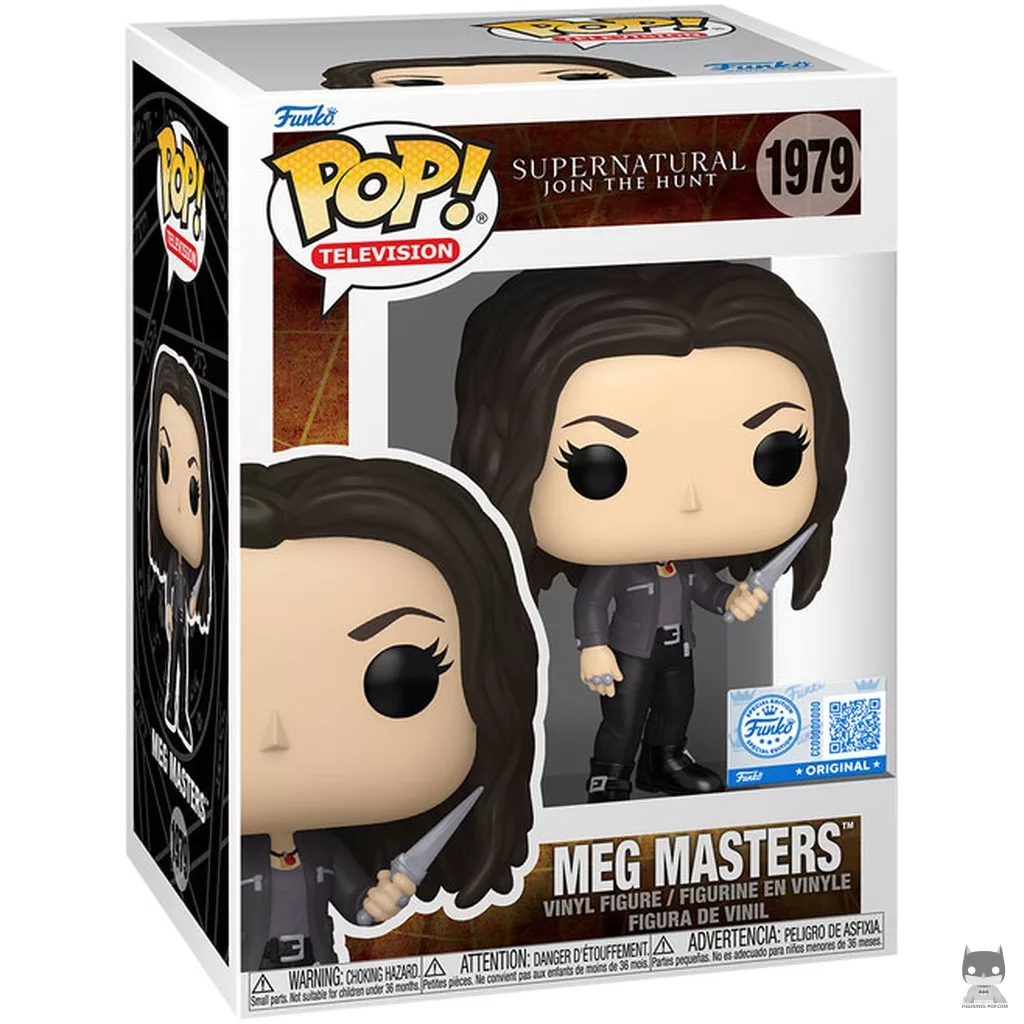Meg Masters Funko Pop! figure in its box
