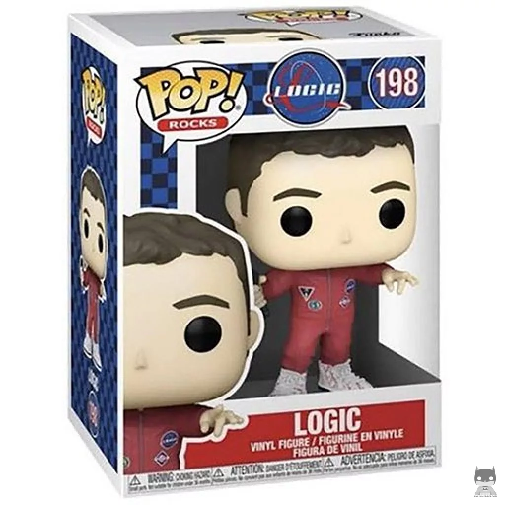 Logic Funko Pop! figure in its box