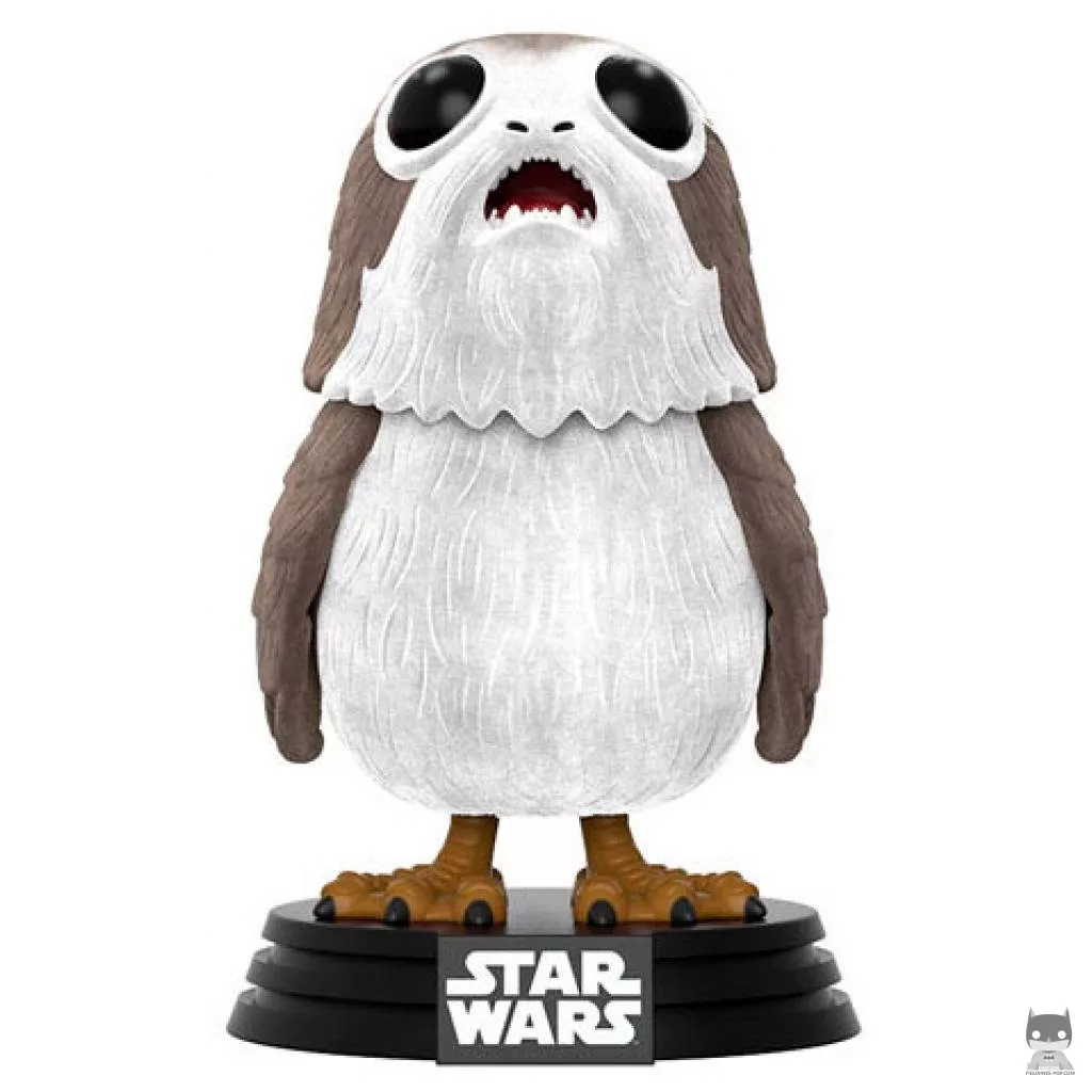 Porg Open Mouth (Chase & Flocked) Funko Pop! figure (Star Wars: Episode VIII, The Last Jedi)