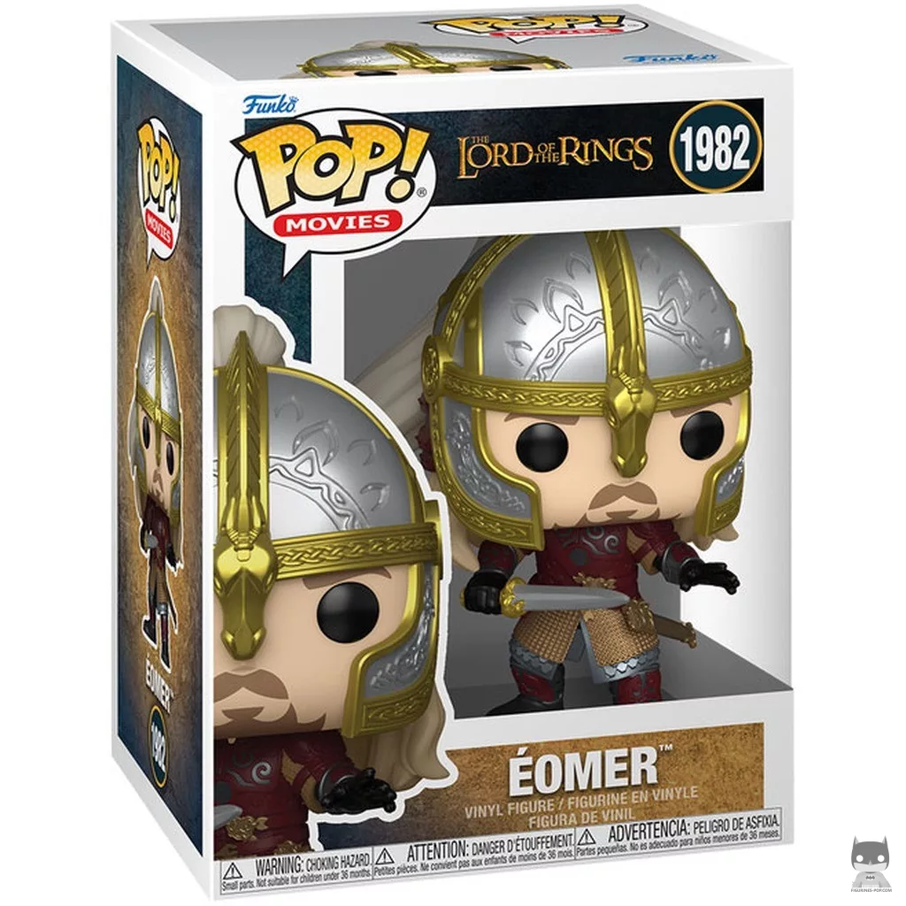 Éomer Funko Pop! figure in its box