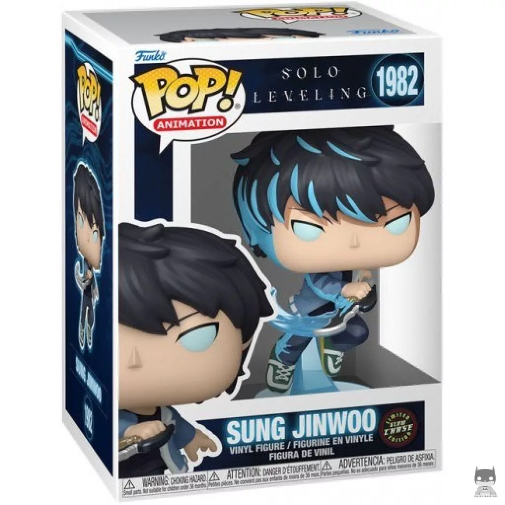 Sung Jinwoo (Chase & Glow in the Dark) Funko Pop! figure in its box