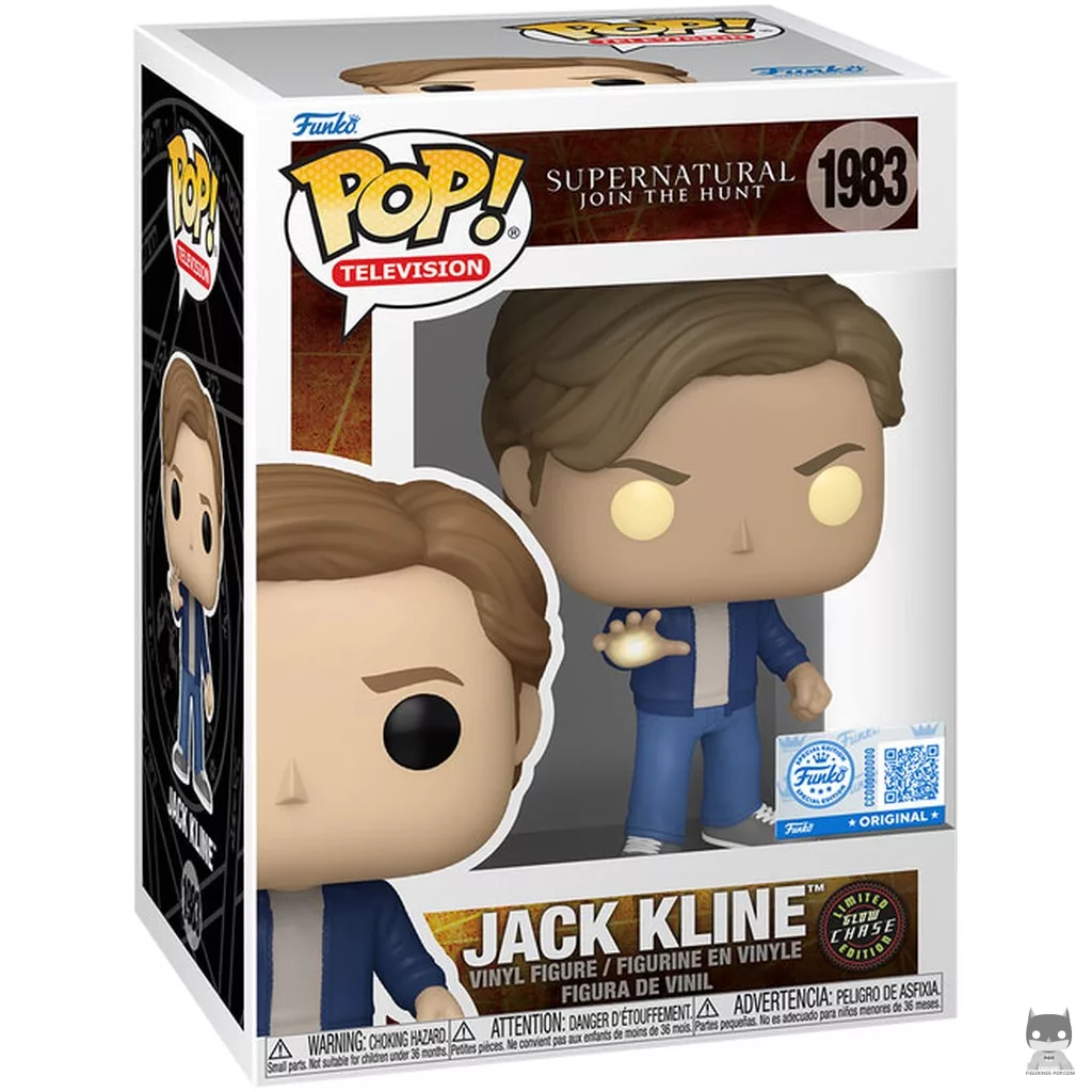 Jack Kline (Chase & Glow in the Dark) Funko Pop! figure in its box