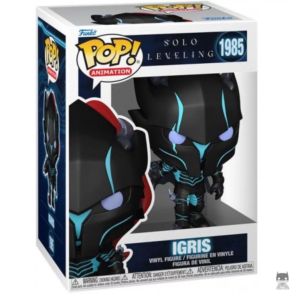 Igris Funko Pop! figure in its box