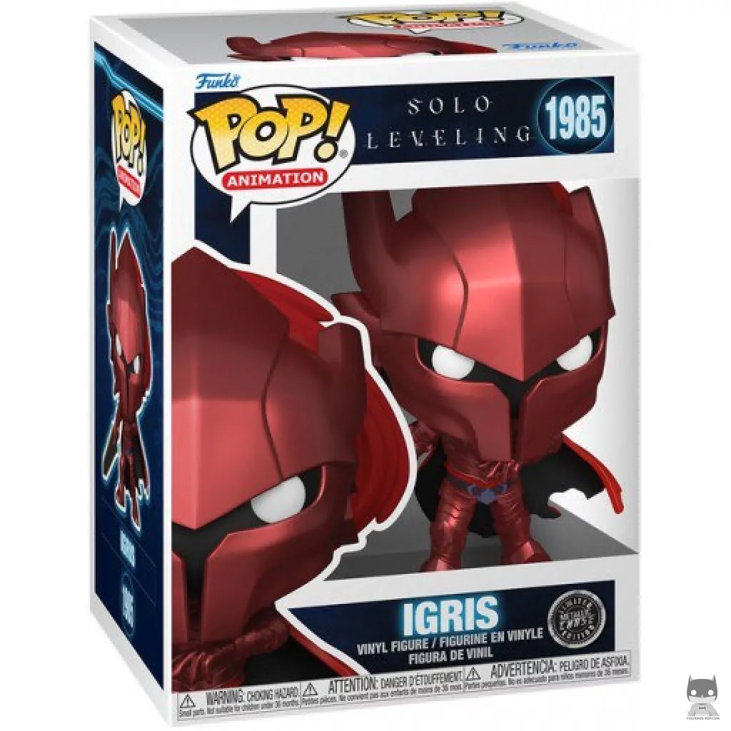 Igris (Chase & Metallic) Funko Pop! figure in its box