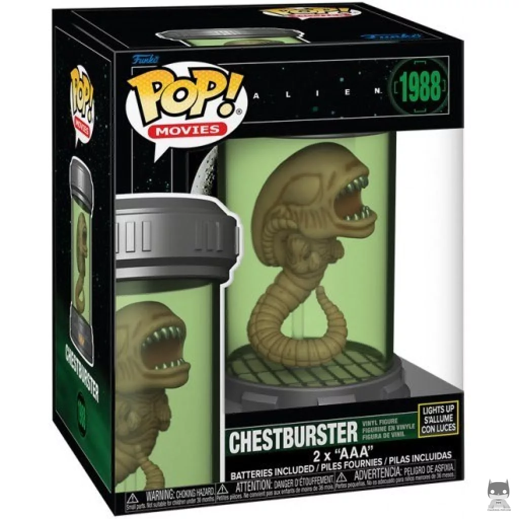 Xenomorph (Lights & Sound) Funko Pop! figure in its box
