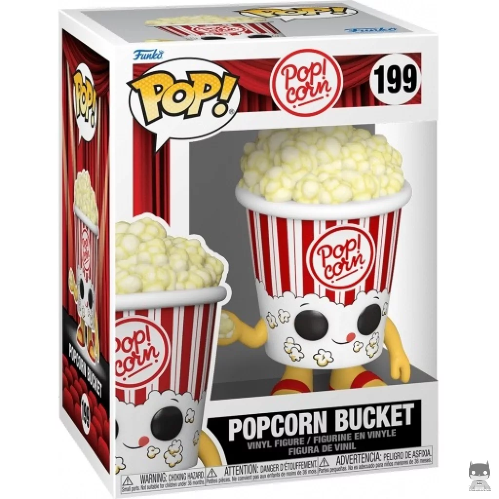 Popcorn Bucket Funko Pop! figure in its box