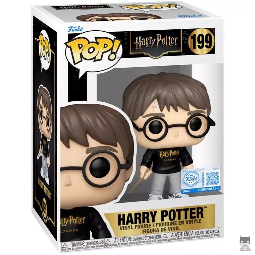 Harry Potter (London Sweater) Funko Pop! figure in its box
