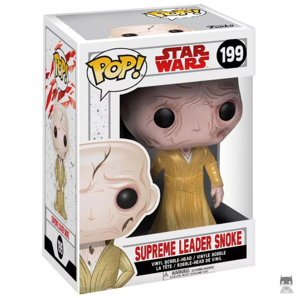 Supreme Leader Snoke Funko Pop! figure in its box