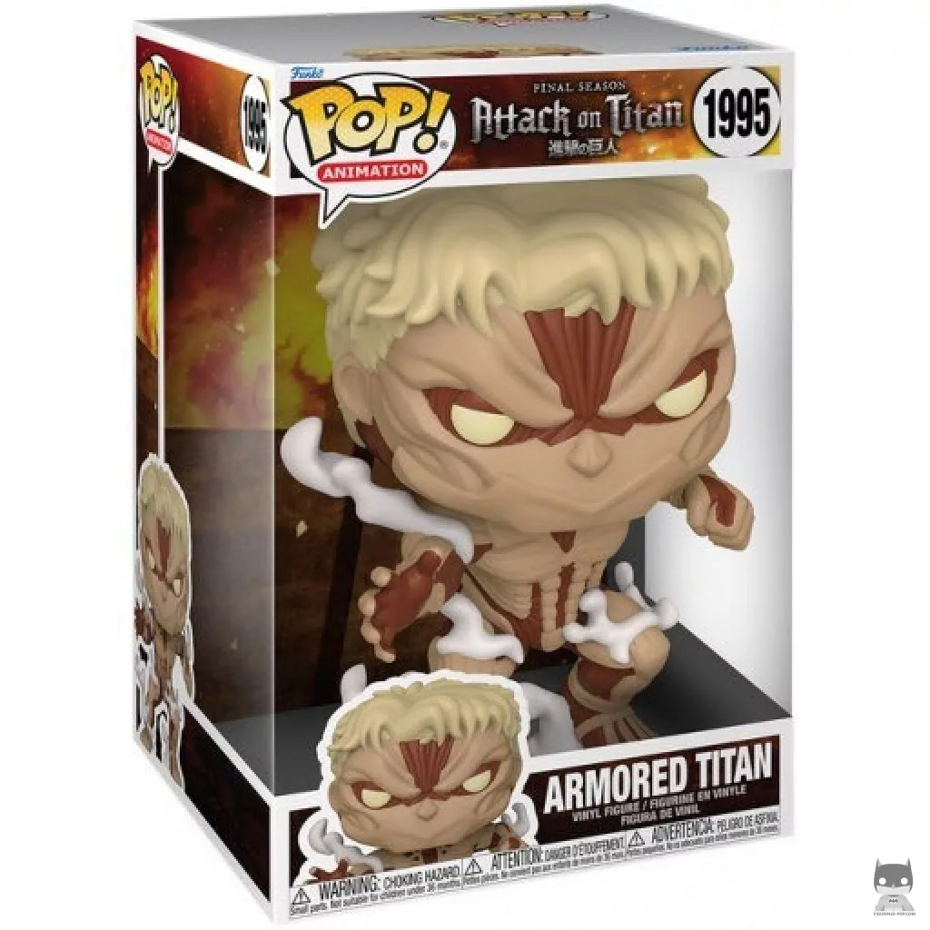 Armored Titan (SuperSized) Funko Pop! figure in its box