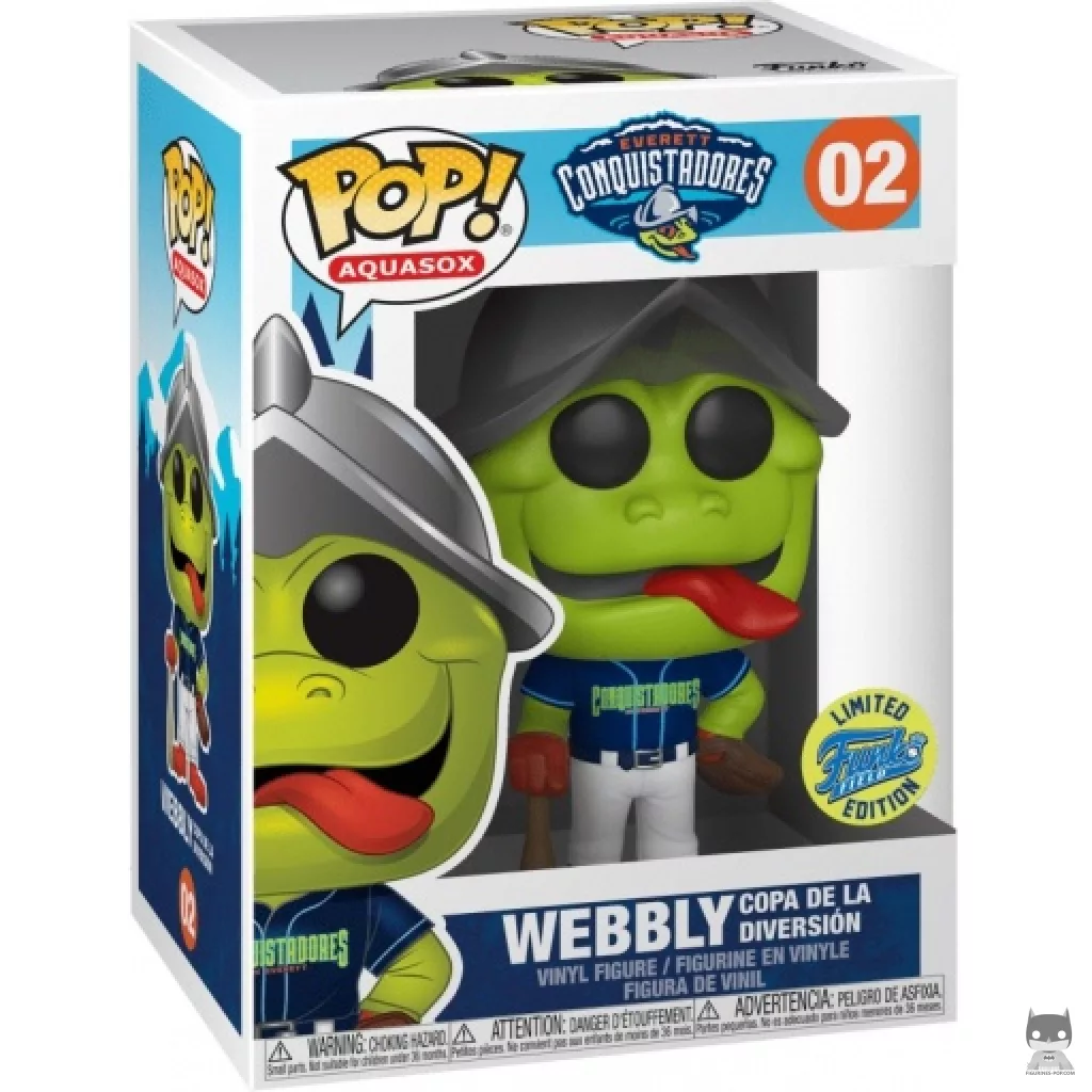 Webbly Copa de la Diversion Funko Pop! figure in its box