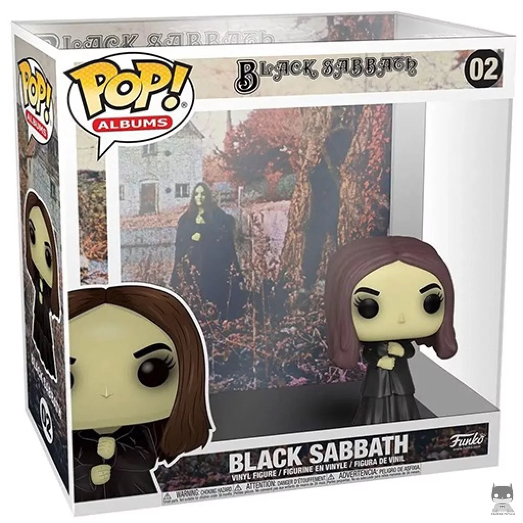Black Sabbath Funko Pop! figure in its box