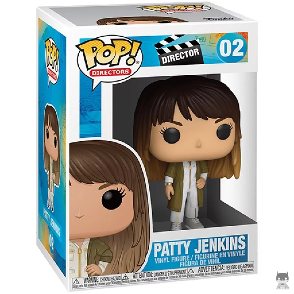 Patty Jenkins Funko Pop! figure in its box