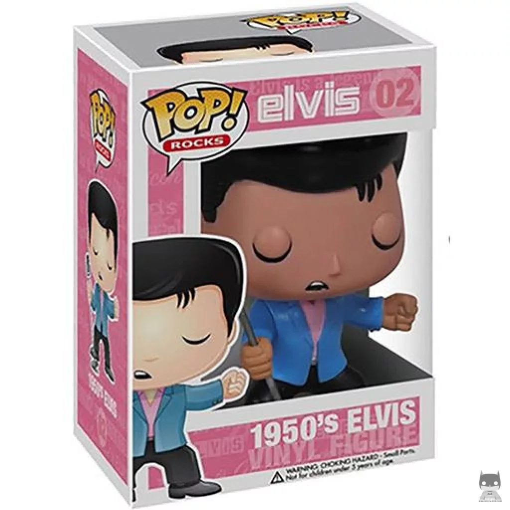 Elvis Presley 1950's Funko Pop! figure in its box